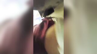 Finger vagina while airplane.