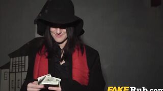 Busking Musician Gets Fuck For Cash