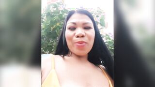 outdoors banged twat and squirt