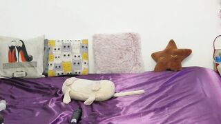 After a rough day, I put an adult dildo inside