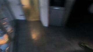 Stepson spies on cougar inside the shower. pov