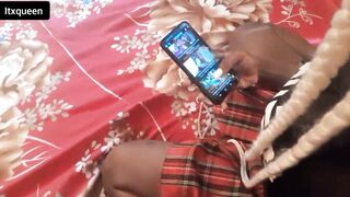 Can't got enough of my BF huge african dick(see full