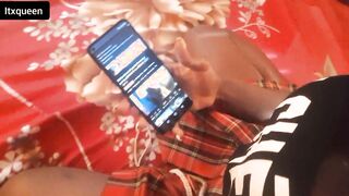 Can't got enough of my BF huge african dick(see full