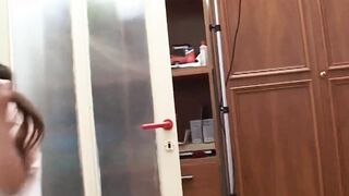 BBW fucks an amateur with a huge dick