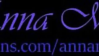 Masturbating soak vagina close-up