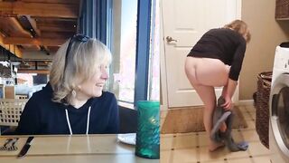 On a date with nude GILF MarieRocks