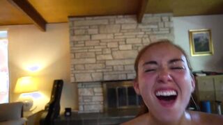 BrandiBraids Leaking Sweat and Taking Penis