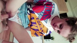 Step Sister Seduced Brother And Made Him Cum Right Before