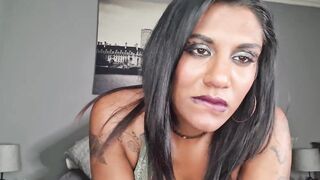 Submissive | self humiliation Desi skank JOI and crazy talking