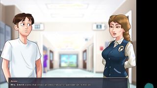 SUMMERTIME SAGA #50 • Impregnating a amazing dark haired 18