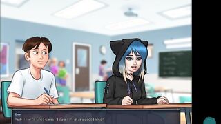 SUMMERTIME SAGA #50 • Impregnating a amazing dark haired 18
