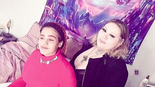 Super Sexy white bbw tries an interracial 3some with Hispanic LadyBrazy