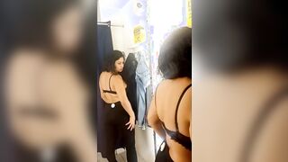 Sarah Rosa │ Trying on Clothes into the Store Dressing
