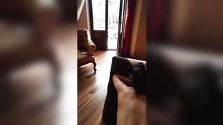 Hotcple69 Sex with Bae cunt with mouth on window