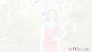 FAKings' Picnic! 2 strangers meet and boned into nature