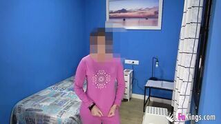 Caught by roommate sucking off a african penis into her bedroom!!