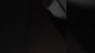 Nylon blonde masturbates her cunt with willing fingering