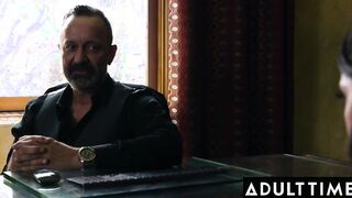 Stubborn Step Daughter Insists On Anal Cumshot Solution