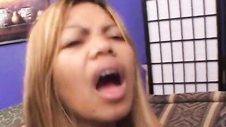 Barely legal filipina getting rough-plowed