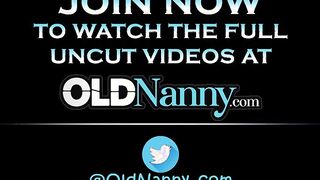 OLDNANNY Older and Young 3Some Masturbation and Toying