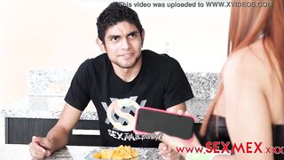 BLACKMAILED BY HER STEP-SON