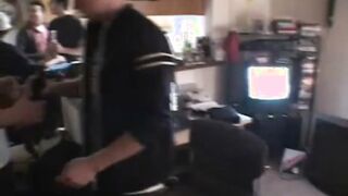 College Cutie Pounded Rough inside party