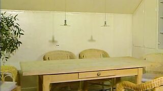 Abgeschleppt und auf dem Kuechentisch gebumst