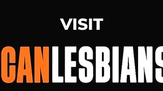 Black Lesbo Strap-on Play and Ebony Soak Vagina Eating
