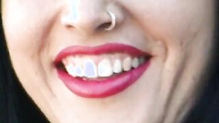 Tattoed dark hair with round jugs begs for dickpeneteration