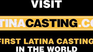 Small Peruvian Goddess Boned Fake Casting Agent for a Job