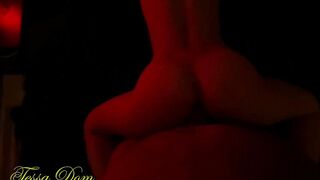 Mexican Tessa gets her booty ruined painfully by my penis