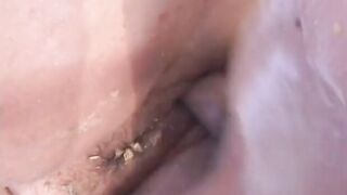 Vulgar fat lifeguard has hardcore bdsm nailed into the kitchen