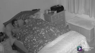 Step cougar sneaks into step son room and wants fucking