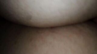 Vagina boned and covered with sperm