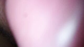 Vagina boned and covered with sperm
