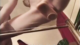British screaming cougar gets long african dick!