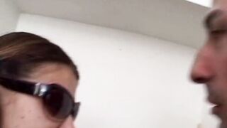 Bruna banged inside amateur into a closet