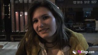 Thin college girl wants to pass the MONSTERCOCK CHALLENGE