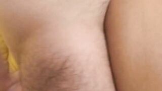Blonde pounded into gang bang by 3 rough and long cocks
