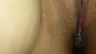 Pregnant Milf’s Snatch filled up with Cum