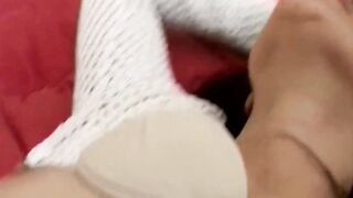 Lovers with big boobed dark haired pounded into amateur video