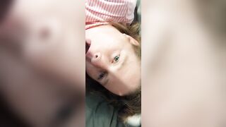 White BBW Enjoying chocolate big black cock protein shake for breakfast