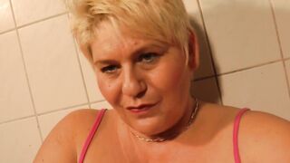 Annadevot - Pee into pink lingerie