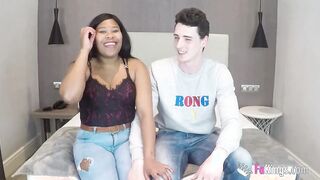 Big Boobed and long-assed CRAZY SEXY-HISPANIC gets shafted by lucky bf!!!