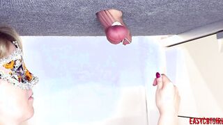I bound his nuts and had fun