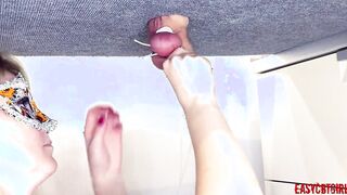 I bound his nuts and had fun