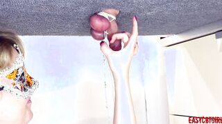 I bound his nuts and had fun