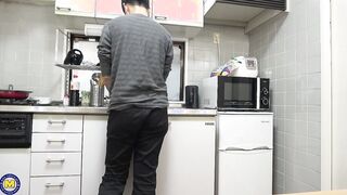Japanese grandmother seduce young boy