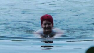 Annadevot - Secretly nude at the lake