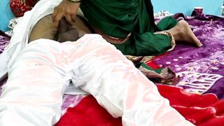 Father inside low called on the pretext of drinking tea and pounded